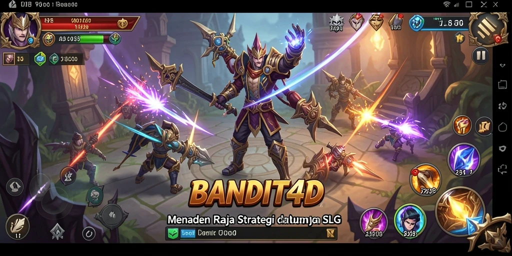 Tampilan menarik dari gameplay SLG BANDIT4D yang mengasyikkan.