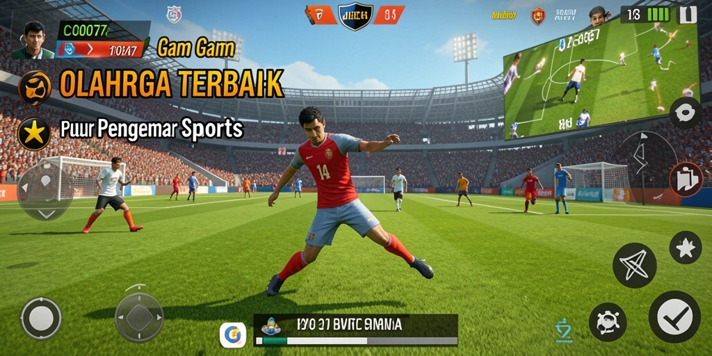 Screenshot gameplay menampilkan aksi seru dalam C0077.