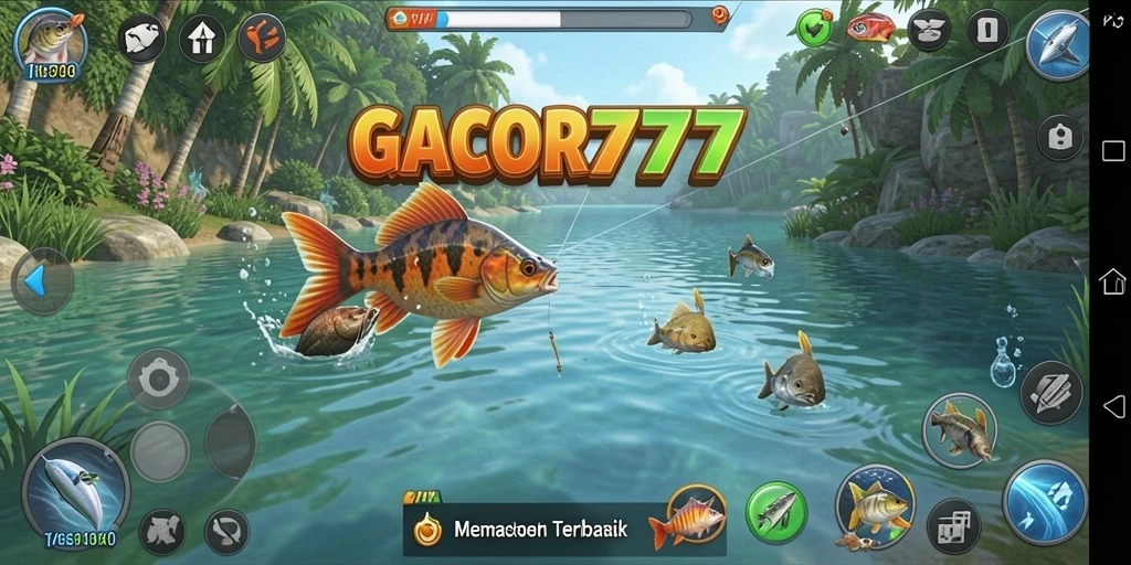 Tangkapan ikan yang spektakuler dalam gameplay GACOR777.
