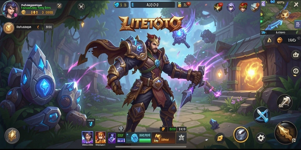 Screenshot gameplay seru di dunia fantasi LITETOTO.