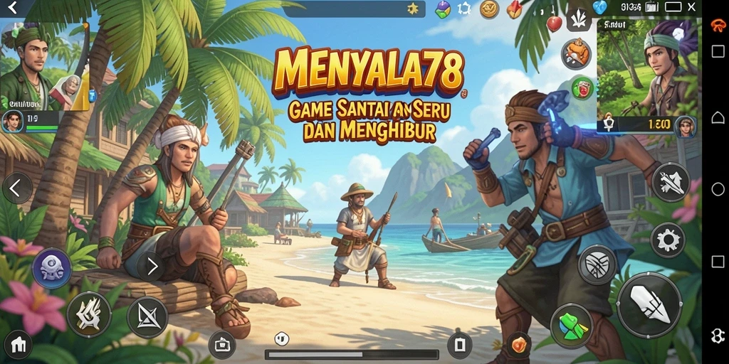 Screenshot gameplay <strong>MENYALA78</strong> yang menunjukkan keseruan bermain.