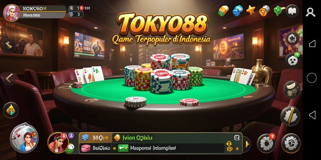 Tampilan gameplay seru dari TOKYO88 yang memikat.